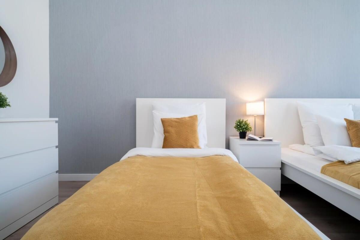 Large Apartment At Perfect Central Location Budapest Esterno foto