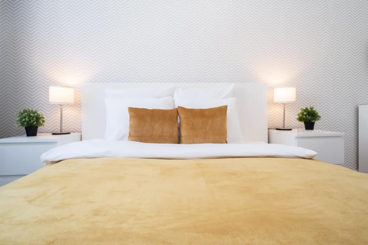 Large Apartment At Perfect Central Location Budapest Esterno foto